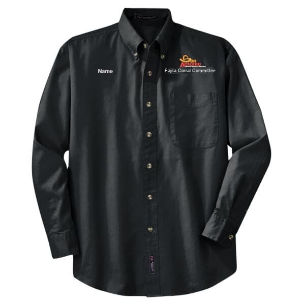 Committee Men's TALL Twill Long Sleeve - 100% cotton